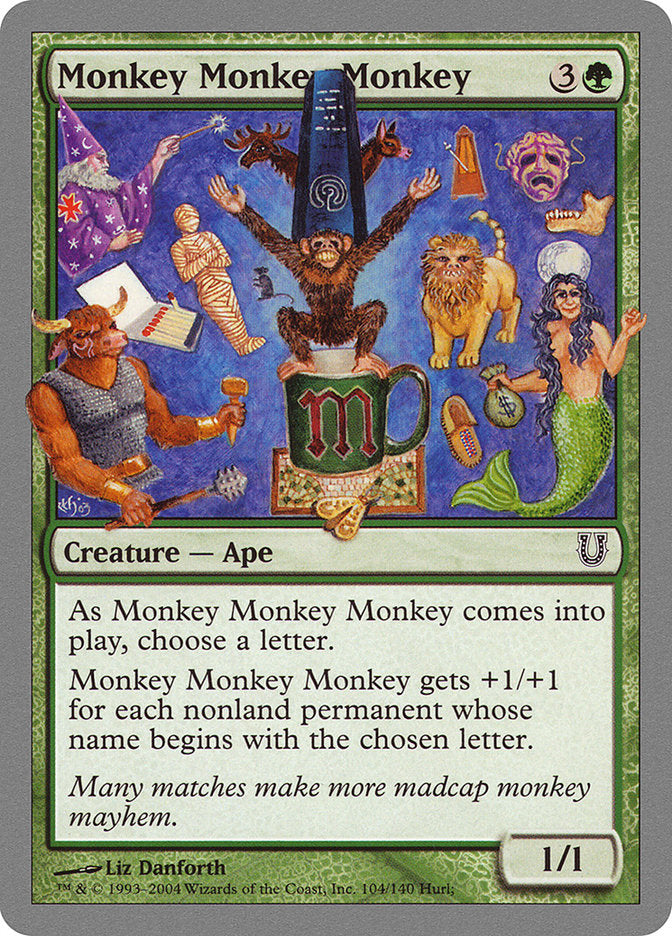 Monkey Monkey Monkey [Unhinged] | Shuffle n Cut Hobbies & Games