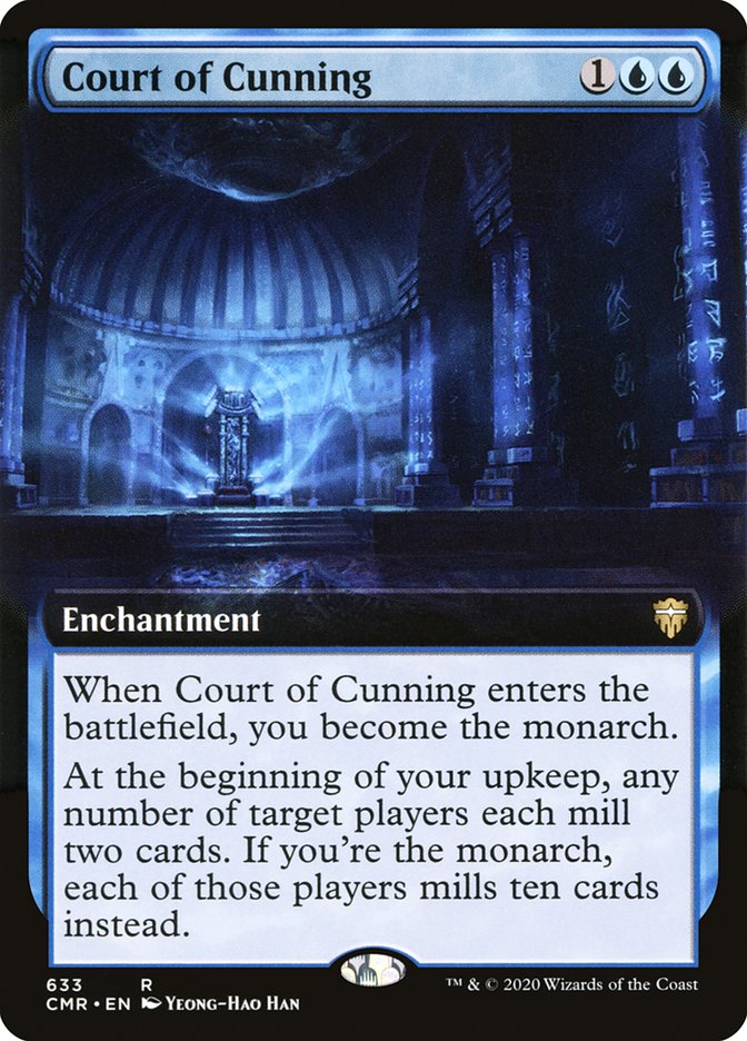 Court of Cunning (Extended Art) [Commander Legends] | Shuffle n Cut Hobbies & Games