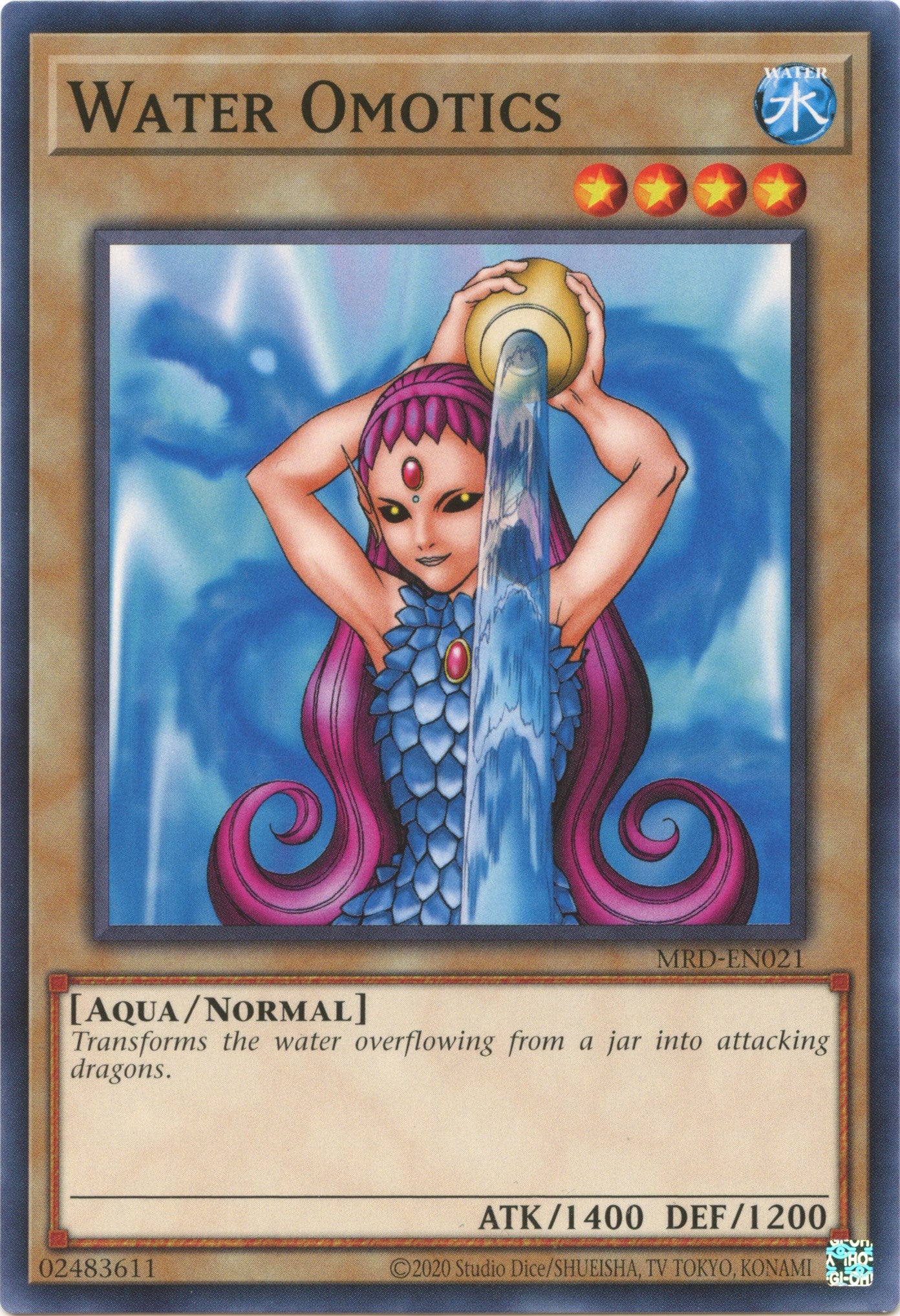 Water Omotics (25th Anniversary) [MRD-EN021] Common | Shuffle n Cut Hobbies & Games