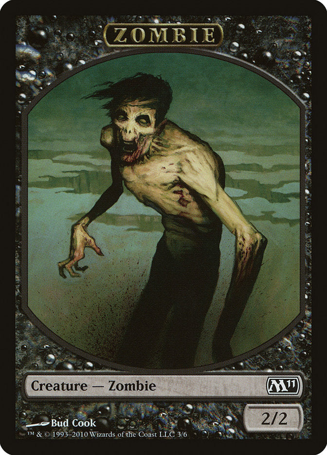 Zombie Token [Magic 2011 Tokens] | Shuffle n Cut Hobbies & Games