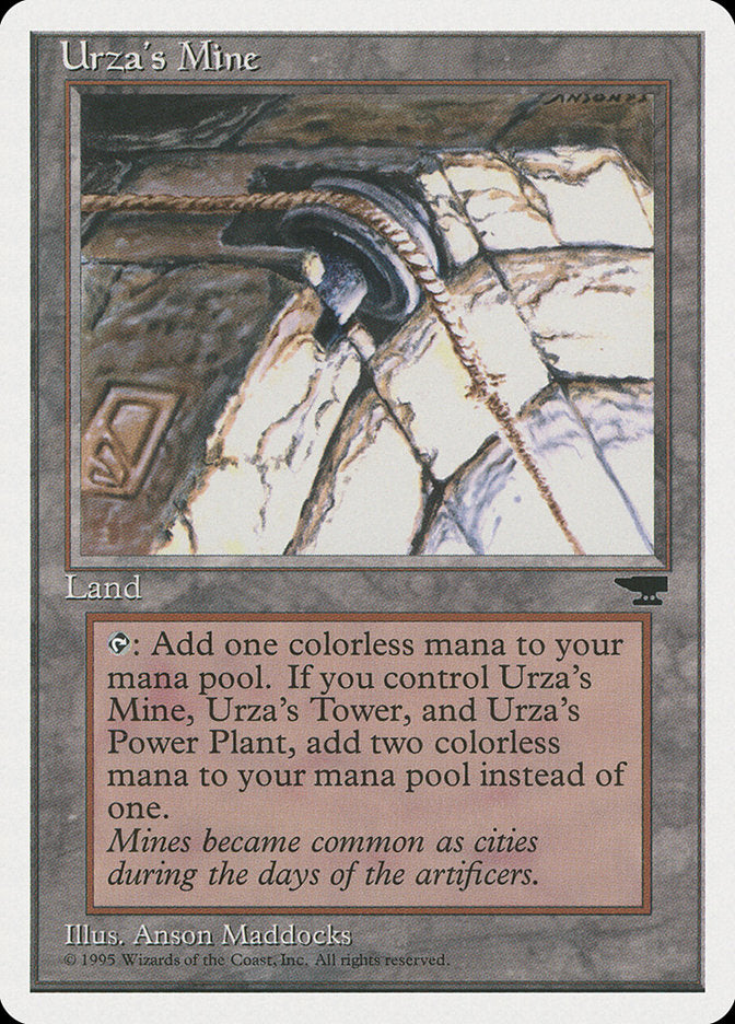 Urza's Mine (Pulley Embedded in Stone) [Chronicles] | Shuffle n Cut Hobbies & Games