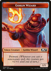 Cat (011) // Goblin Wizard Double-Sided Token [Core Set 2021 Tokens] | Shuffle n Cut Hobbies & Games