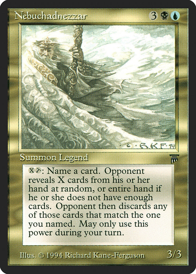 Nebuchadnezzar [Legends] | Shuffle n Cut Hobbies & Games