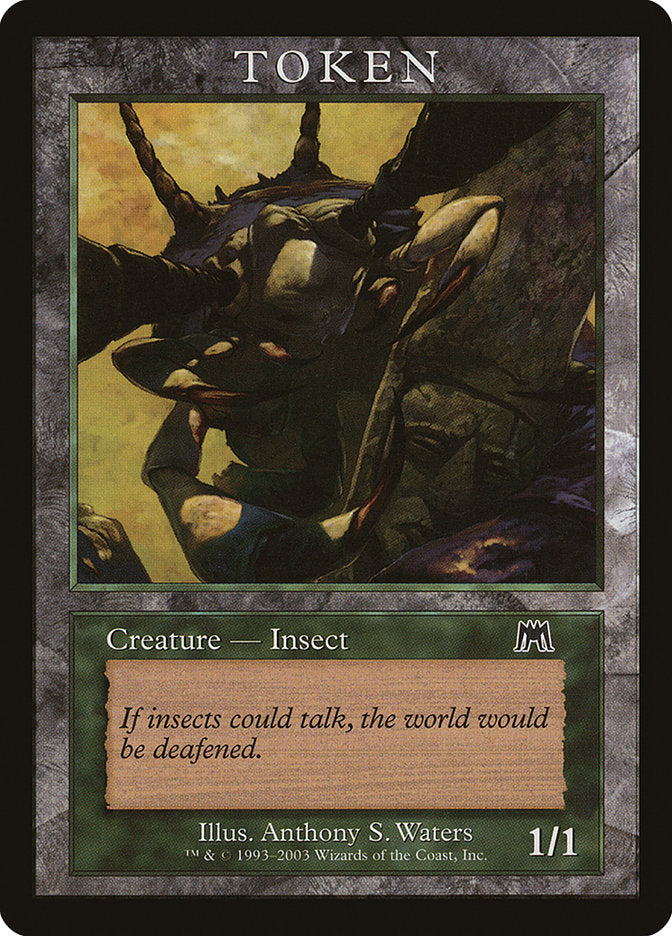 Insect Token [Magic Player Rewards 2003] | Shuffle n Cut Hobbies & Games