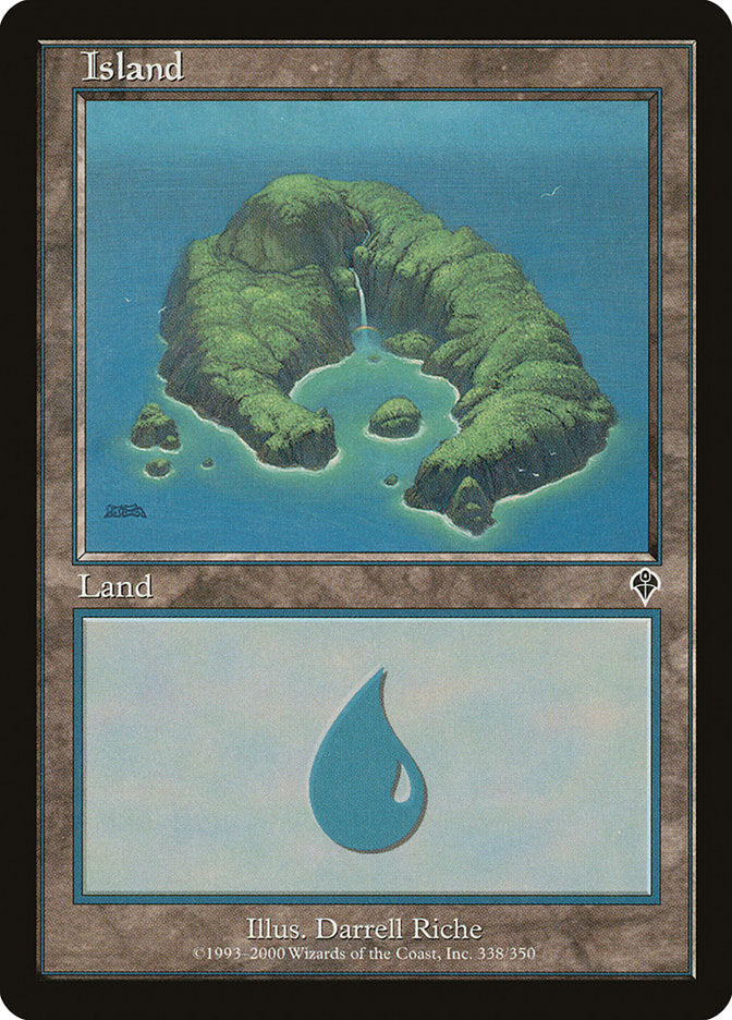 Island (338) [Invasion] | Shuffle n Cut Hobbies & Games