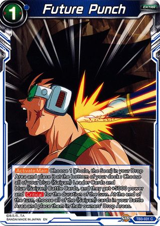 Future Punch [TB3-031] | Shuffle n Cut Hobbies & Games