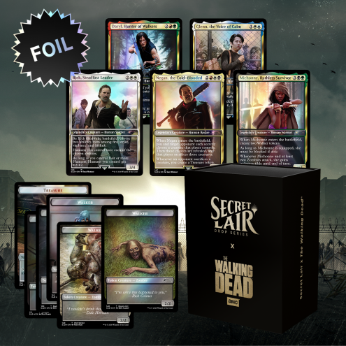 Secret Lair x The Walking Dead | Shuffle n Cut Hobbies & Games