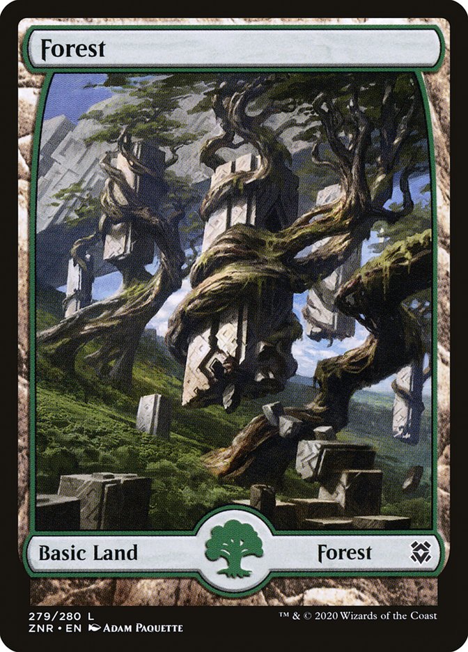 Forest (279) [Zendikar Rising] | Shuffle n Cut Hobbies & Games