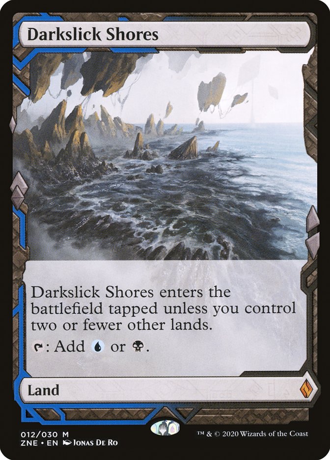 Darkslick Shores (Expeditions) [Zendikar Rising Expeditions] | Shuffle n Cut Hobbies & Games