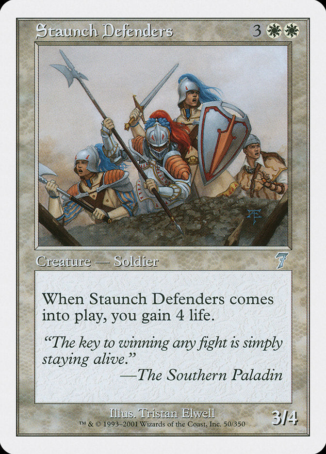 Staunch Defenders [Seventh Edition] | Shuffle n Cut Hobbies & Games