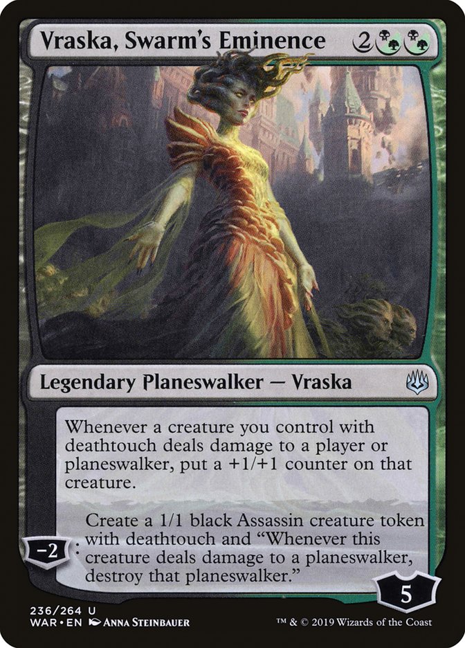 Vraska, Swarm's Eminence [War of the Spark] | Shuffle n Cut Hobbies & Games