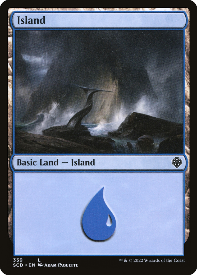 Island (339) [Starter Commander Decks] | Shuffle n Cut Hobbies & Games