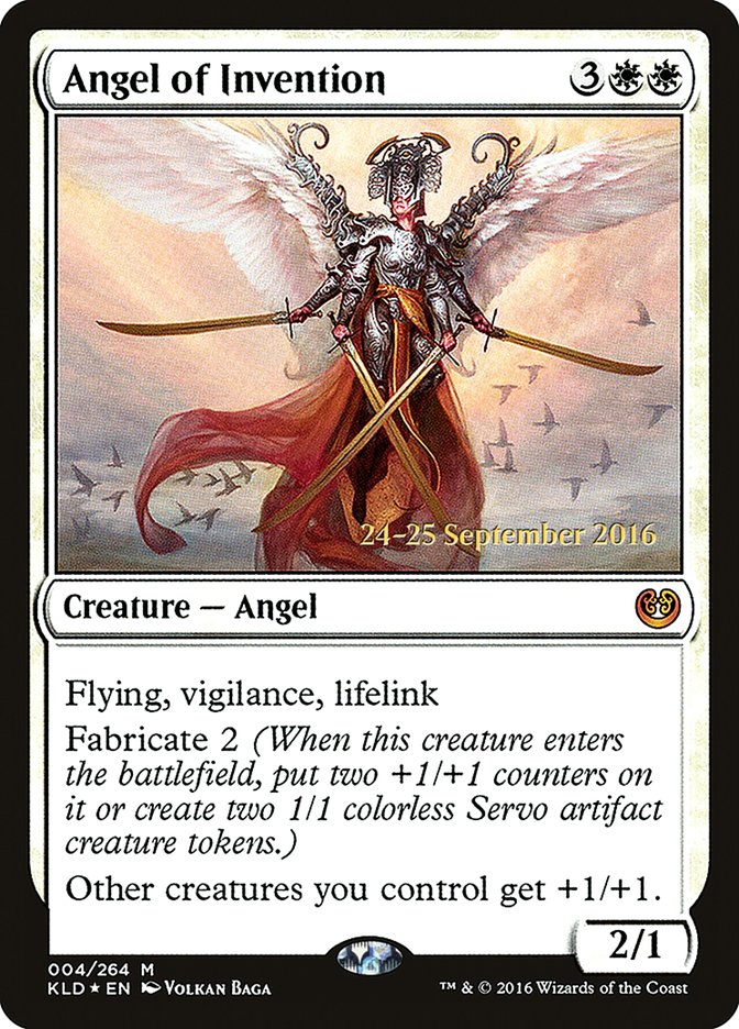 Angel of Invention [Kaladesh Prerelease Promos] | Shuffle n Cut Hobbies & Games