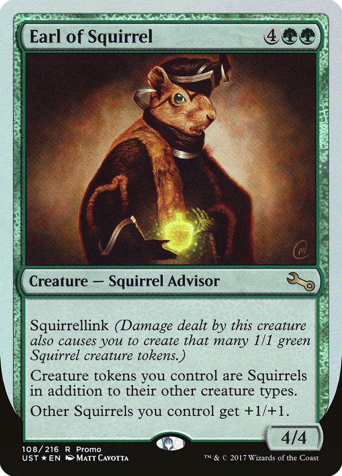 Earl of Squirrel (Draft Weekend) [Unstable Promos] | Shuffle n Cut Hobbies & Games
