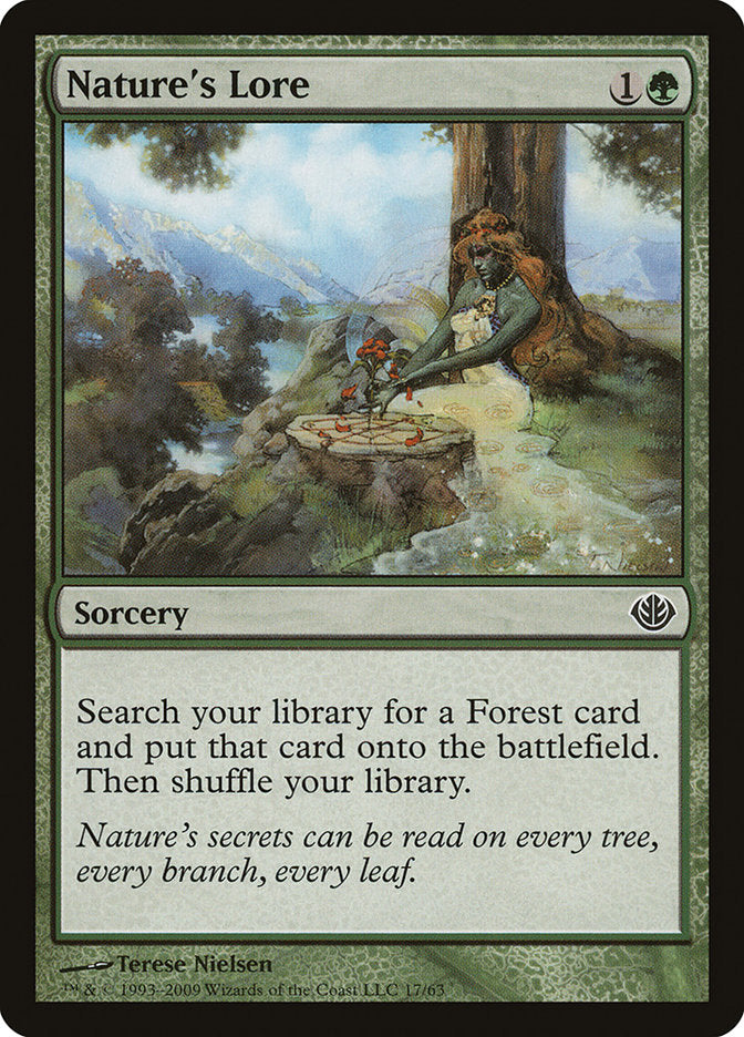 Nature's Lore [Duel Decks: Garruk vs. Liliana] | Shuffle n Cut Hobbies & Games