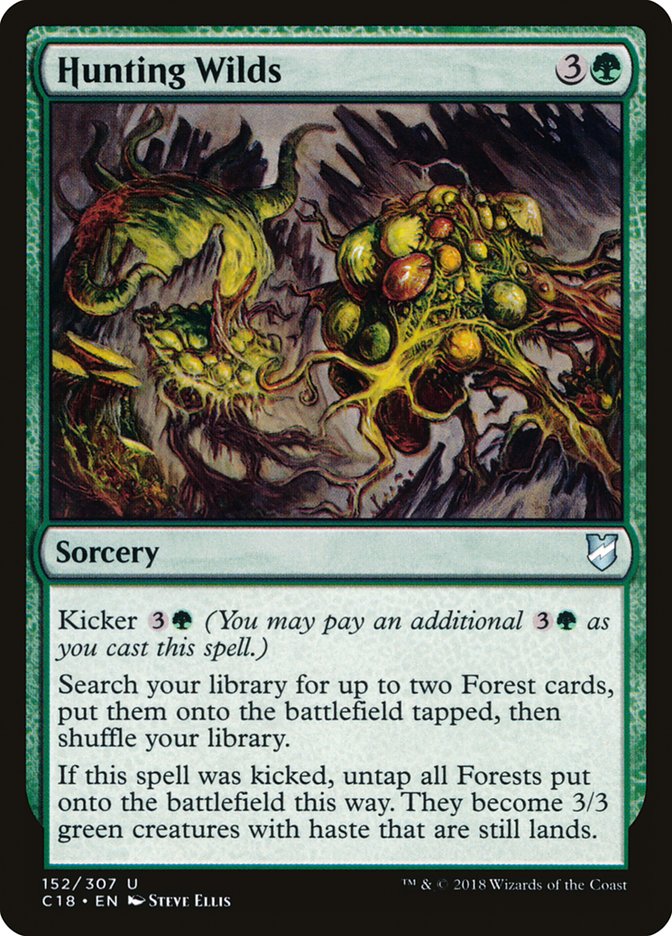 Hunting Wilds [Commander 2018] | Shuffle n Cut Hobbies & Games