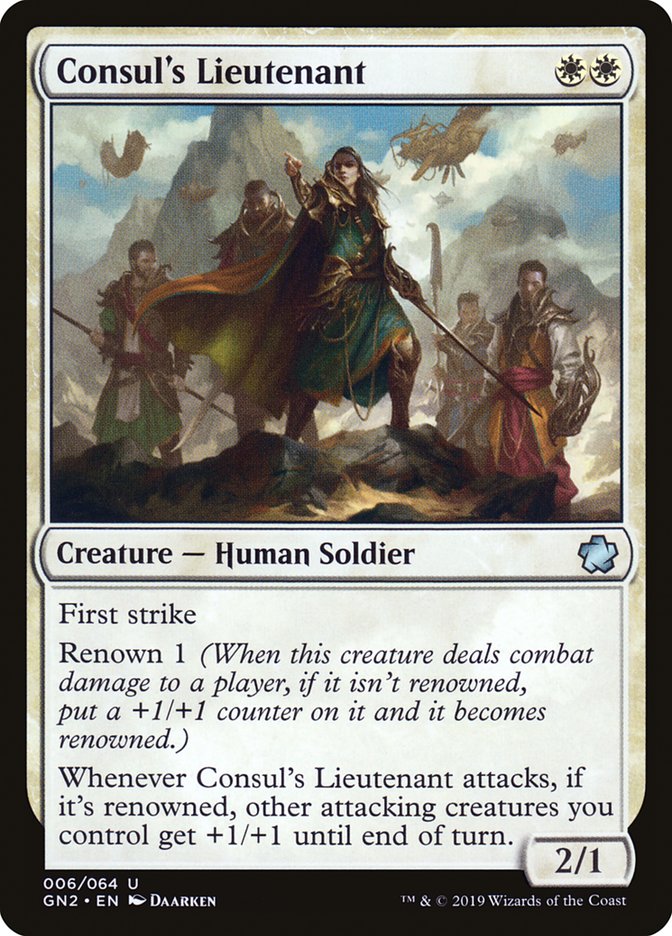 Consul's Lieutenant [Game Night 2019] | Shuffle n Cut Hobbies & Games