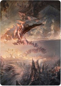 Needleverge Pathway Art Card [Zendikar Rising Art Series] | Shuffle n Cut Hobbies & Games