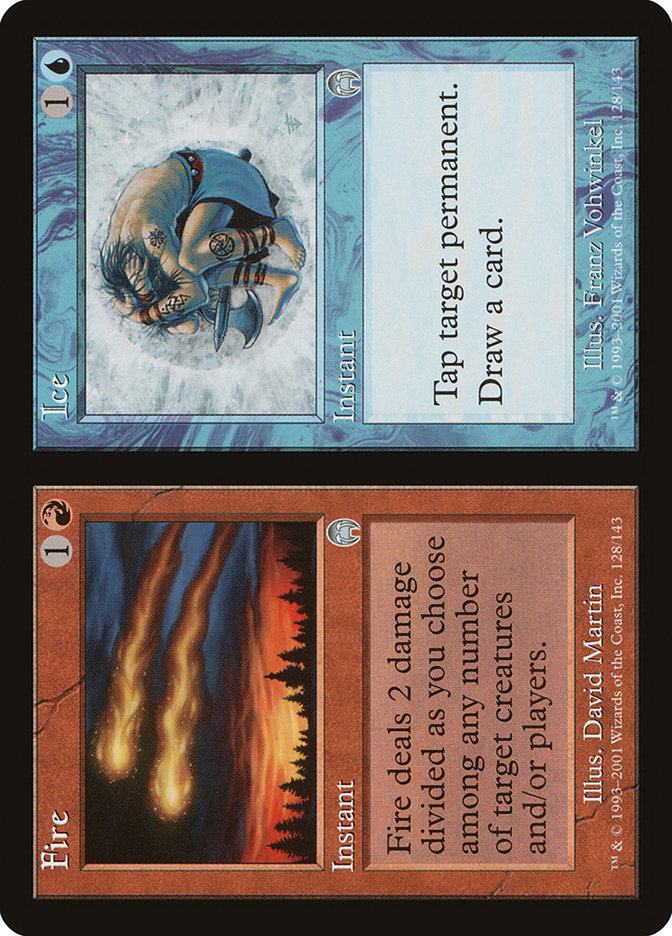 Fire // Ice [Apocalypse] | Shuffle n Cut Hobbies & Games