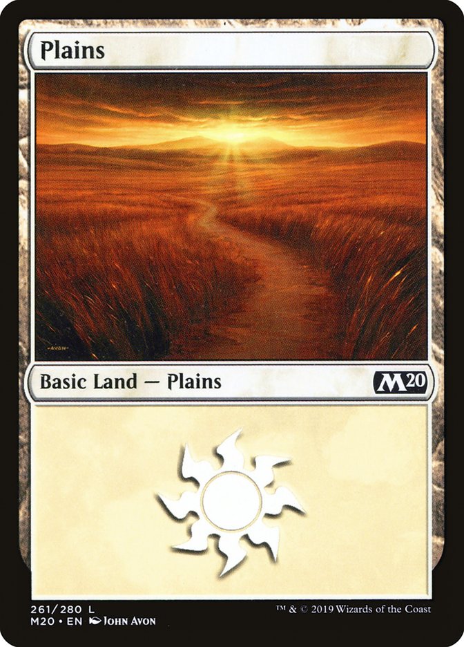 Plains (261) [Core Set 2020] | Shuffle n Cut Hobbies & Games
