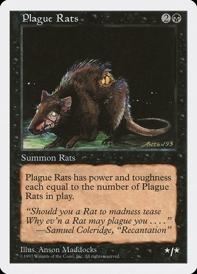 Plague Rats [Fifth Edition] | Shuffle n Cut Hobbies & Games