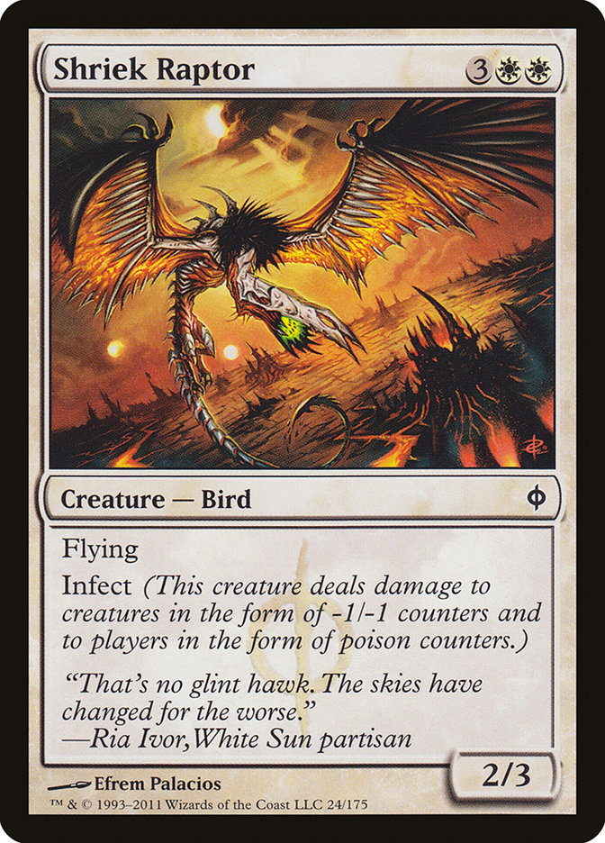 Shriek Raptor [New Phyrexia] | Shuffle n Cut Hobbies & Games