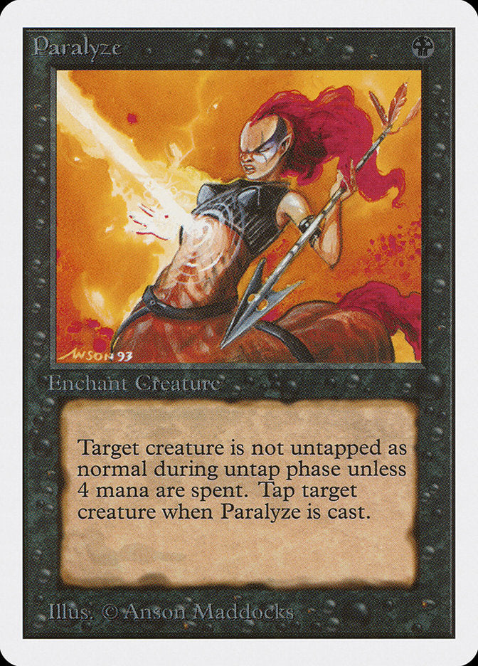 Paralyze [Unlimited Edition] | Shuffle n Cut Hobbies & Games