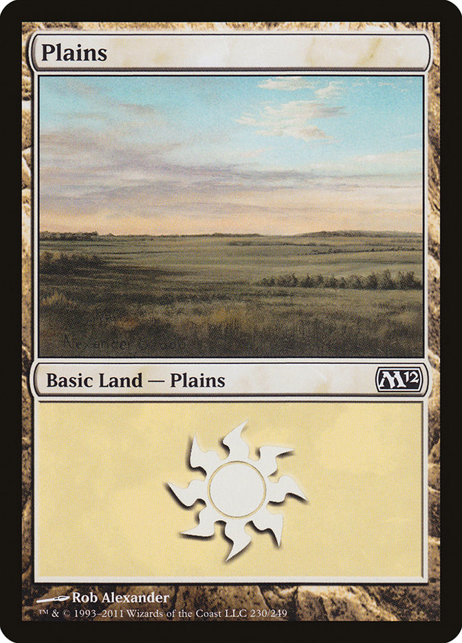 Plains (230) [Magic 2012] | Shuffle n Cut Hobbies & Games