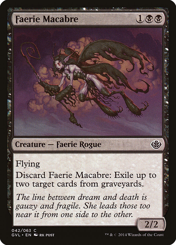 Faerie Macabre (Garruk vs. Liliana) [Duel Decks Anthology] | Shuffle n Cut Hobbies & Games