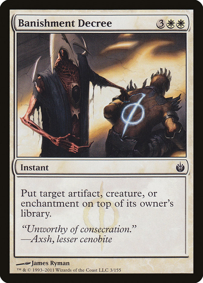 Banishment Decree [Mirrodin Besieged] | Shuffle n Cut Hobbies & Games