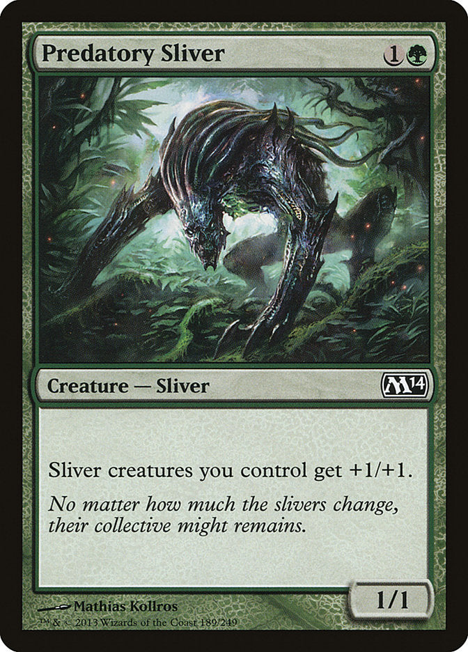 Predatory Sliver [Magic 2014] | Shuffle n Cut Hobbies & Games