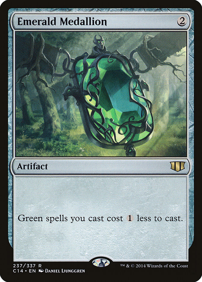 Emerald Medallion [Commander 2014] | Shuffle n Cut Hobbies & Games