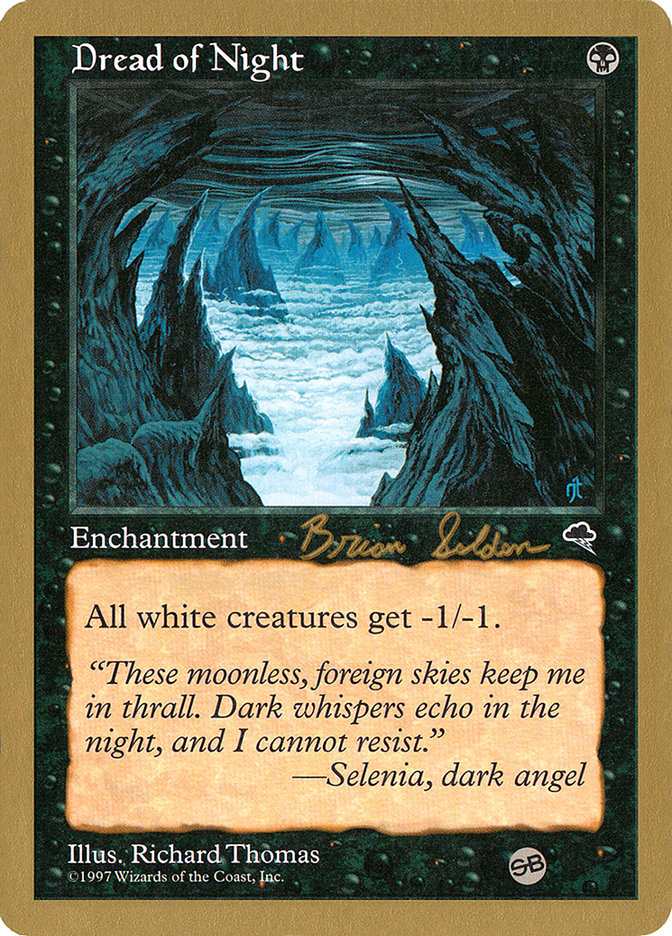 Dread of Night (Brian Selden) (SB) [World Championship Decks 1998] | Shuffle n Cut Hobbies & Games