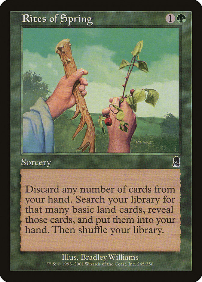 Rites of Spring [Odyssey] | Shuffle n Cut Hobbies & Games