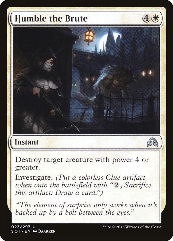 Humble the Brute [Shadows over Innistrad] | Shuffle n Cut Hobbies & Games