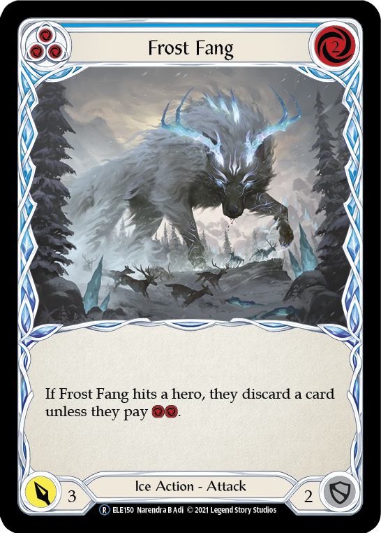Frost Fang (Blue) [U-ELE150] Unlimited Normal | Shuffle n Cut Hobbies & Games