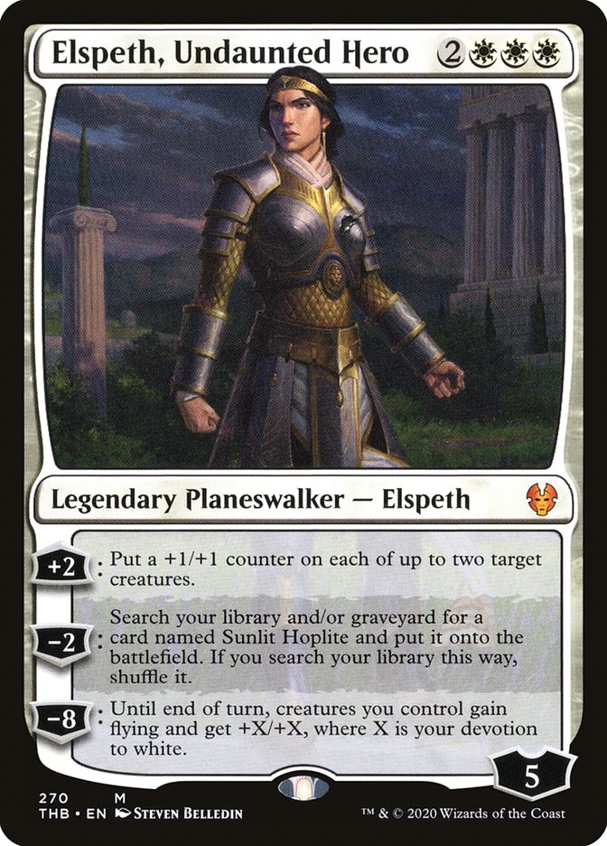 Elspeth, Undaunted Hero [Theros Beyond Death] | Shuffle n Cut Hobbies & Games