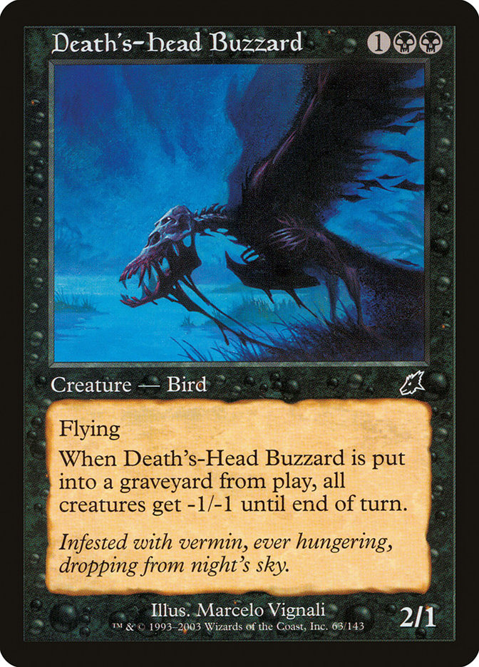 Death's-Head Buzzard [Scourge] | Shuffle n Cut Hobbies & Games