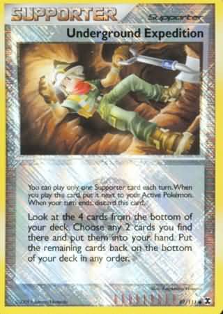 Underground Expedition (97/111) (League Promo) [Platinum: Rising Rivals] | Shuffle n Cut Hobbies & Games