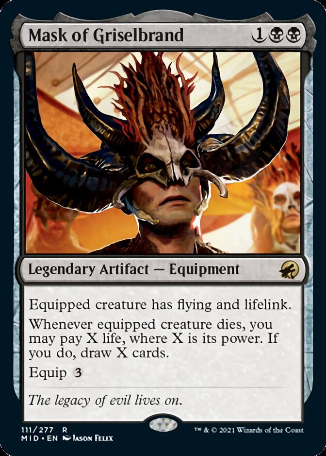 Mask of Griselbrand [Innistrad: Midnight Hunt] | Shuffle n Cut Hobbies & Games