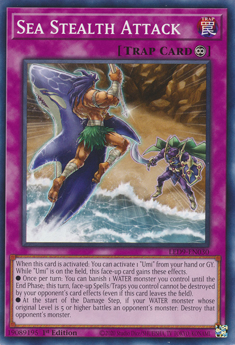 Sea Stealth Attack [LED9-EN030] Common | Shuffle n Cut Hobbies & Games