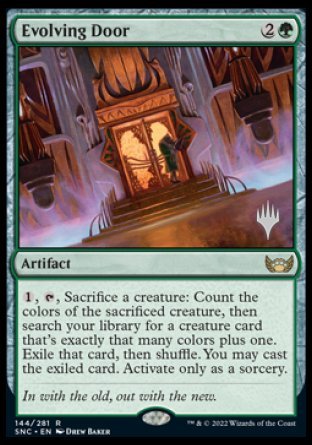 Evolving Door (Promo Pack) [Streets of New Capenna Promos] | Shuffle n Cut Hobbies & Games
