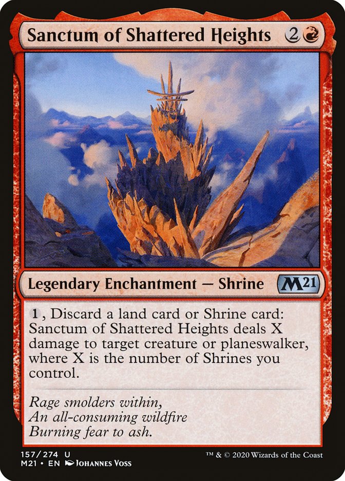 Sanctum of Shattered Heights [Core Set 2021] | Shuffle n Cut Hobbies & Games