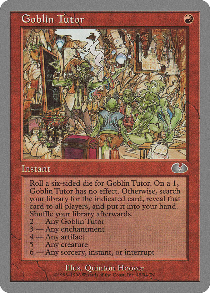 Goblin Tutor [Unglued] | Shuffle n Cut Hobbies & Games