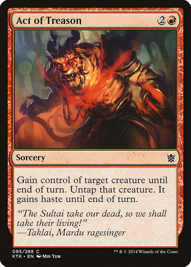 Act of Treason [Khans of Tarkir] | Shuffle n Cut Hobbies & Games