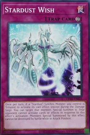 Stardust Wish [OP16-EN025] Common | Shuffle n Cut Hobbies & Games
