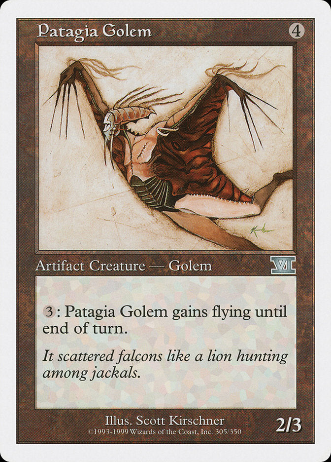 Patagia Golem [Classic Sixth Edition] | Shuffle n Cut Hobbies & Games