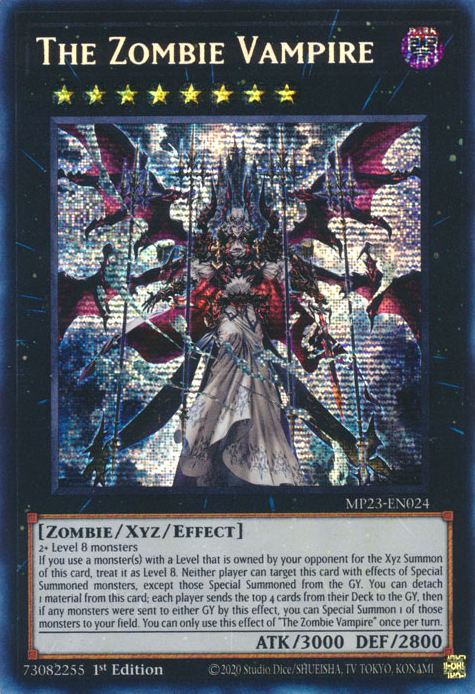The Zombie Vampire [MP23-EN024] Prismatic Secret Rare | Shuffle n Cut Hobbies & Games