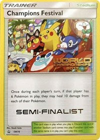 Champions Festival (SM78) (2017 Semi Finalist) [Sun & Moon: Black Star Promos] | Shuffle n Cut Hobbies & Games