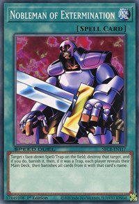 Nobleman of Extermination [SBCB-EN117] Common | Shuffle n Cut Hobbies & Games
